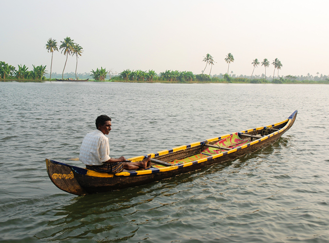 Alappuzha back waters