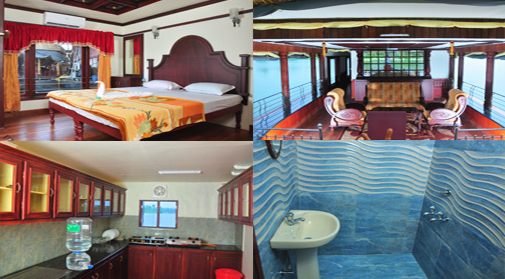 Alappuzha 5 bedroom boathouse